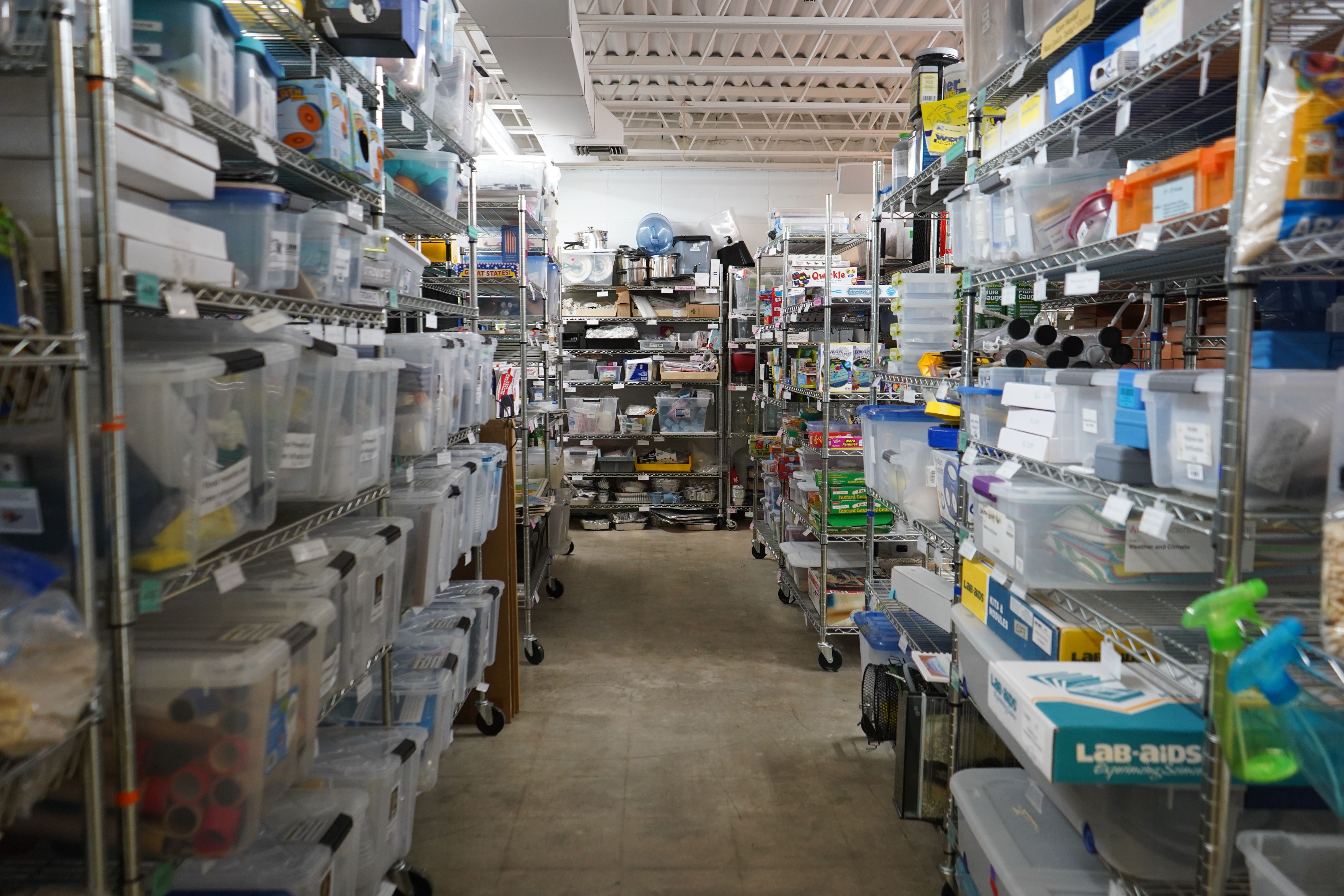 Science equipment available for borrowing