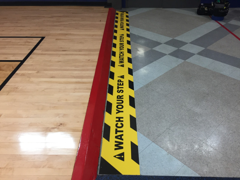 Vinyl Floor graphics and decals Orange County and Los angeles, ca