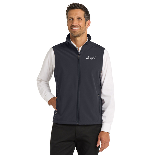 Port Authority® Core Soft Shell Vest - J325 - Battleship Grey