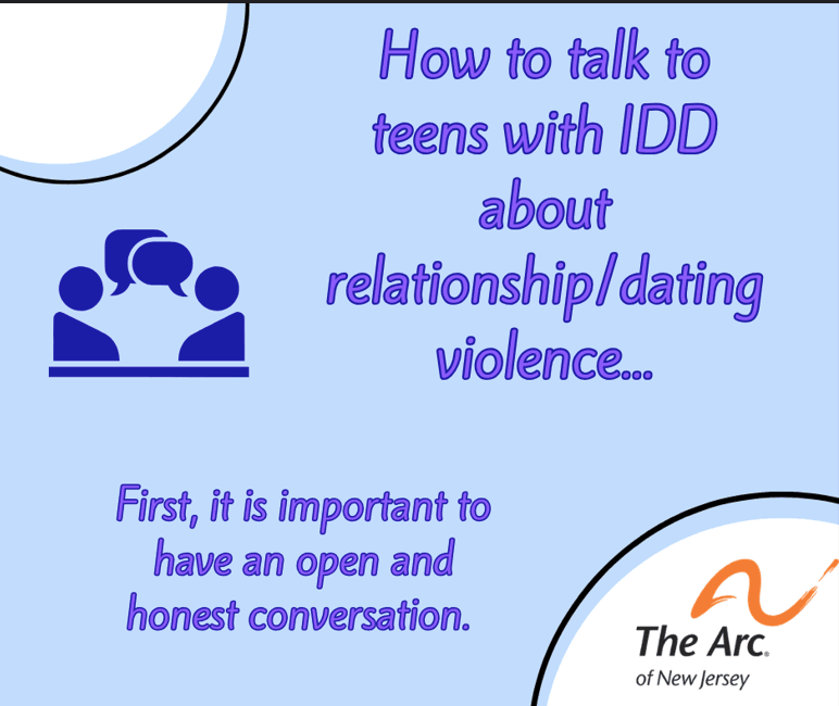 How to Talk to Teens with IDD About Relationship Violence