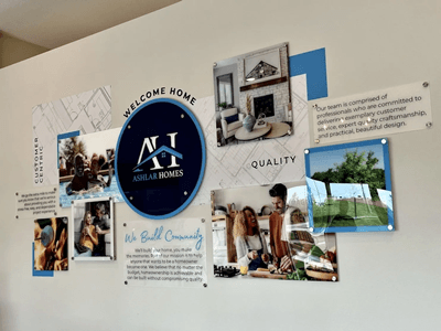 Wall Graphics: Acrylic and Vinyl