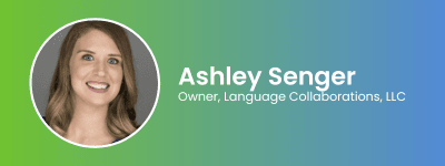 Ashley Senger, Language Collaborations