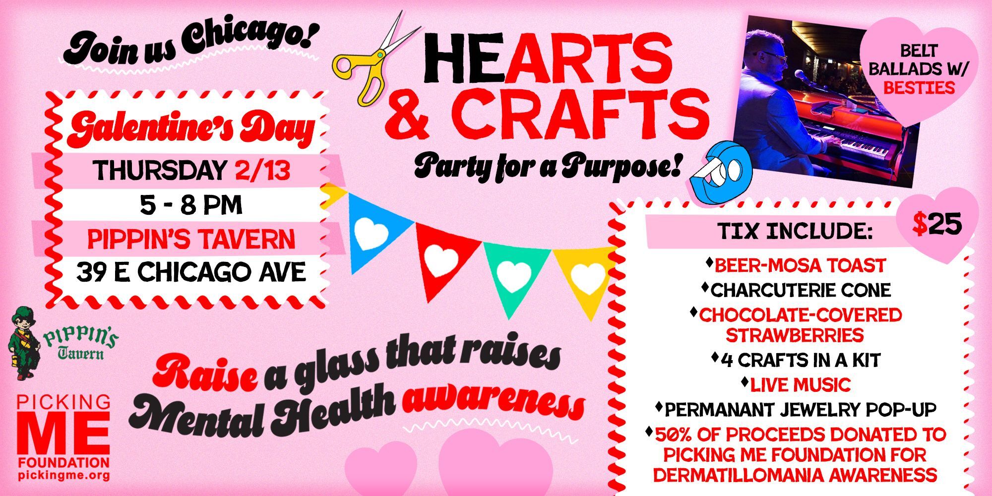 Hearts & Crafts Party