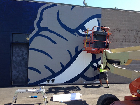 How are vinyl wall wraps made in Orange County