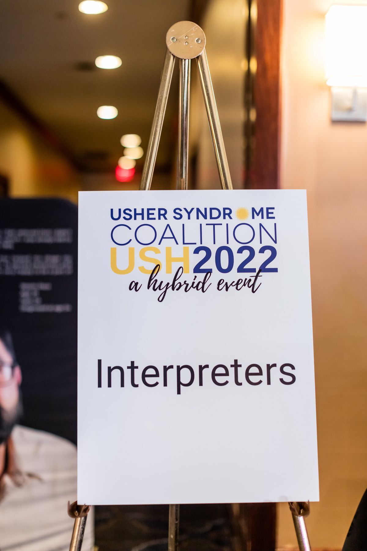 A sign that says Interpreters.