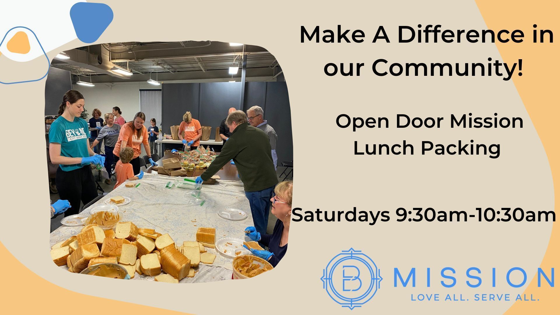 Open Door Mission Lunches