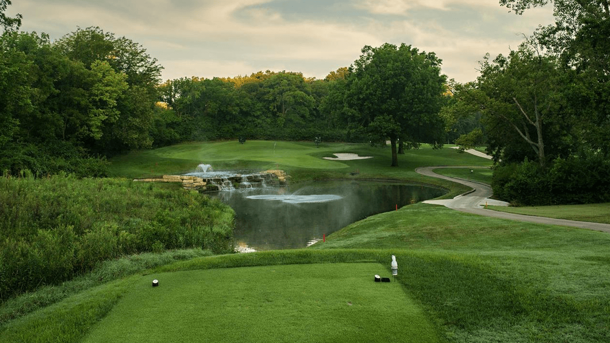 country club golf course