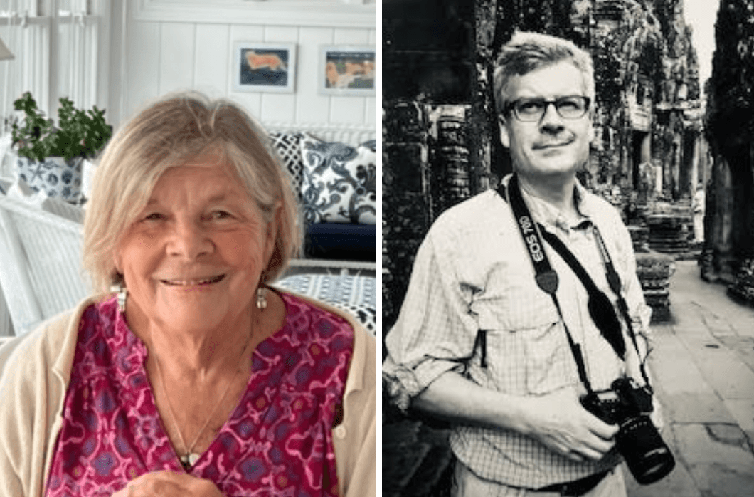 photos of Betsy Willey and Bill Spindle