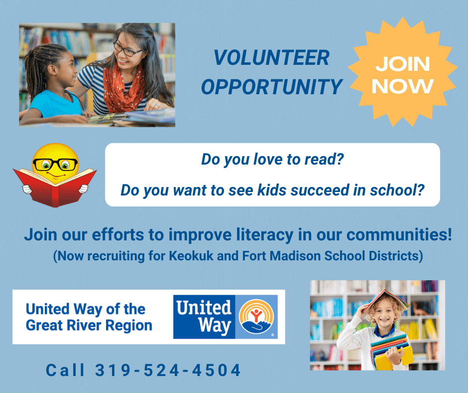 information about becoming a literacy volunteer