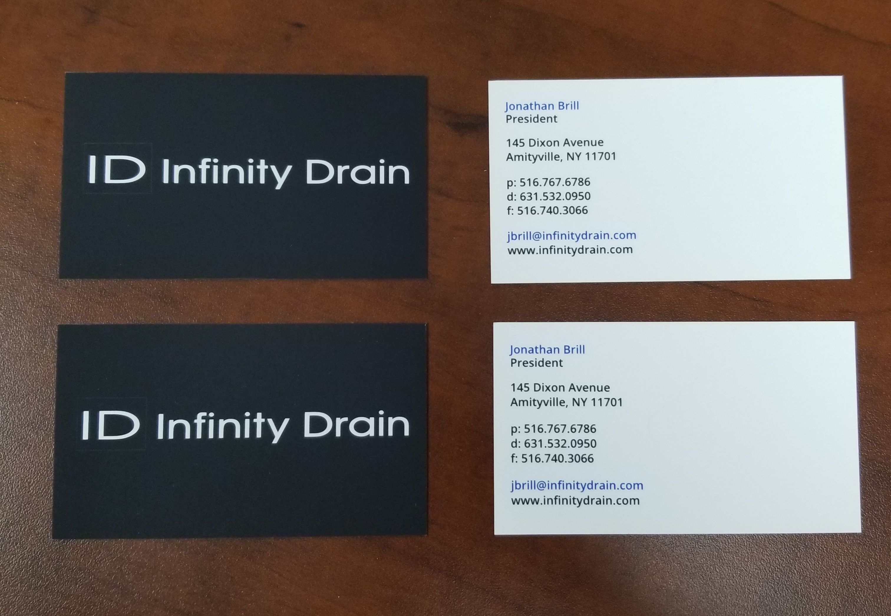 Soft Touch Laminate Business Cards