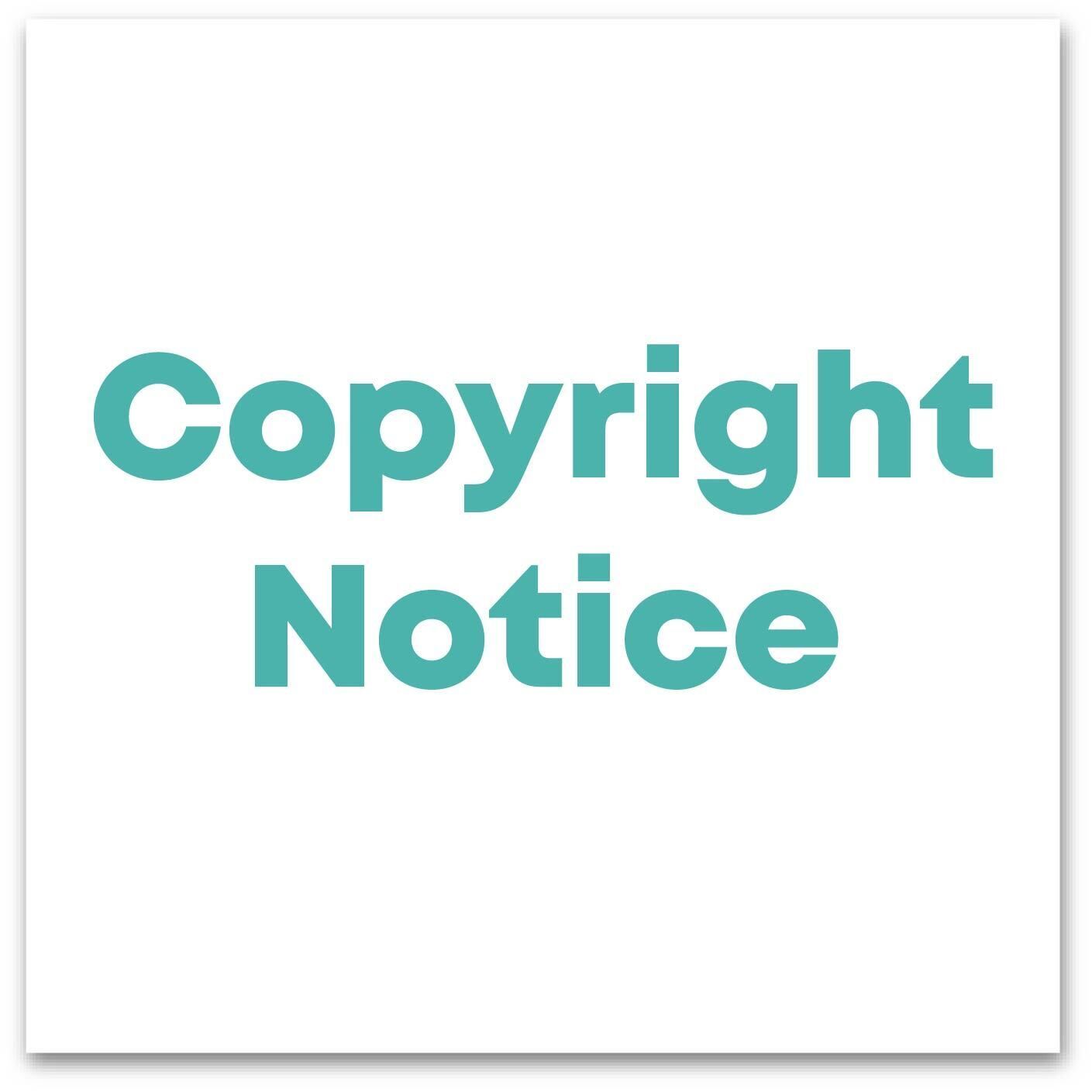 Copyright Notice