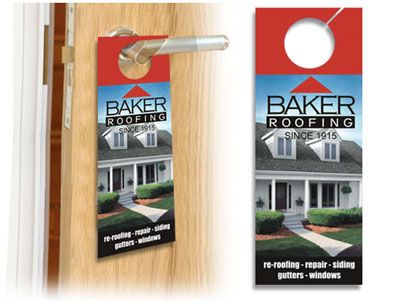 toronto door hanger printing, custom door hangers, marketing door hangers, real estate door hangers