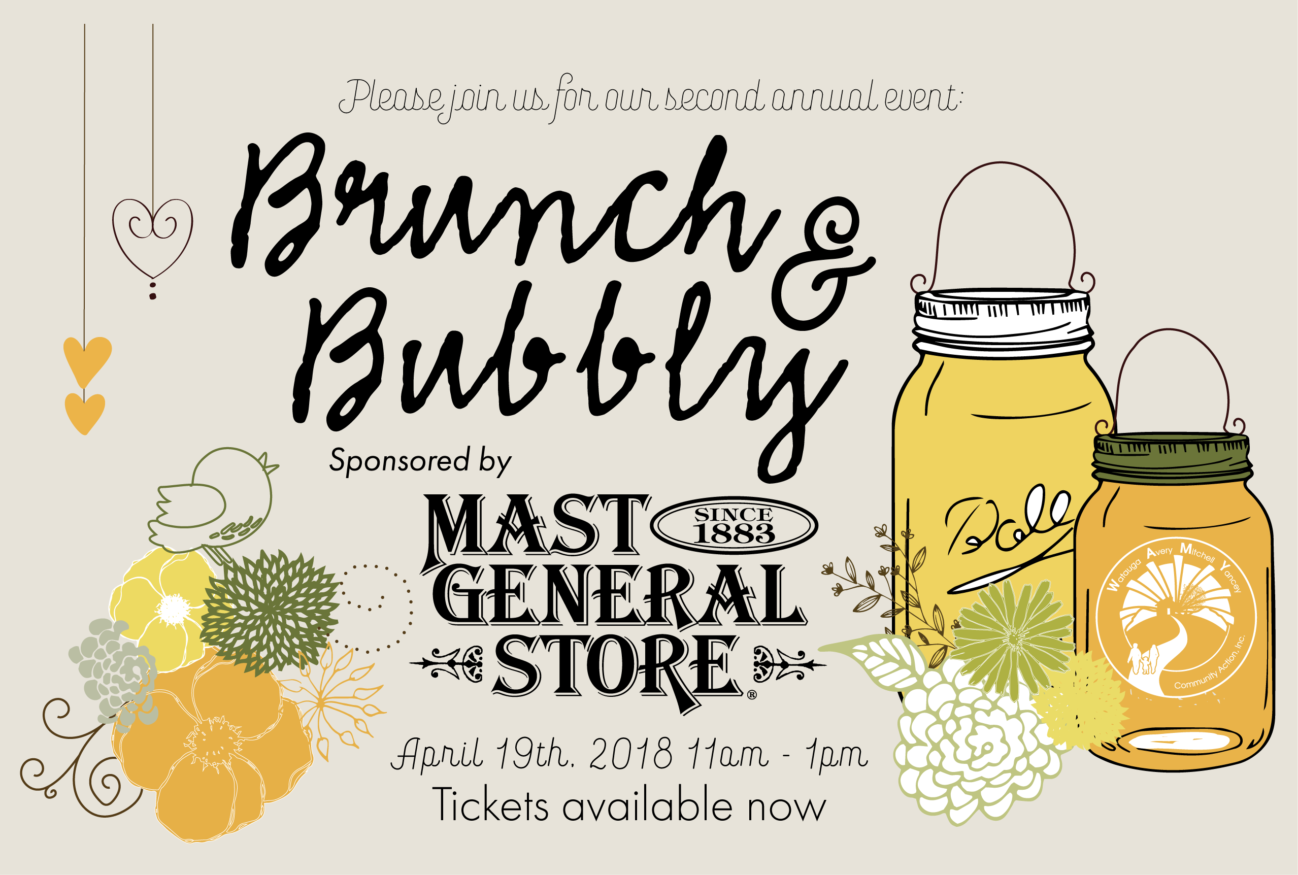 Brunch & Bubbly Fundraiser