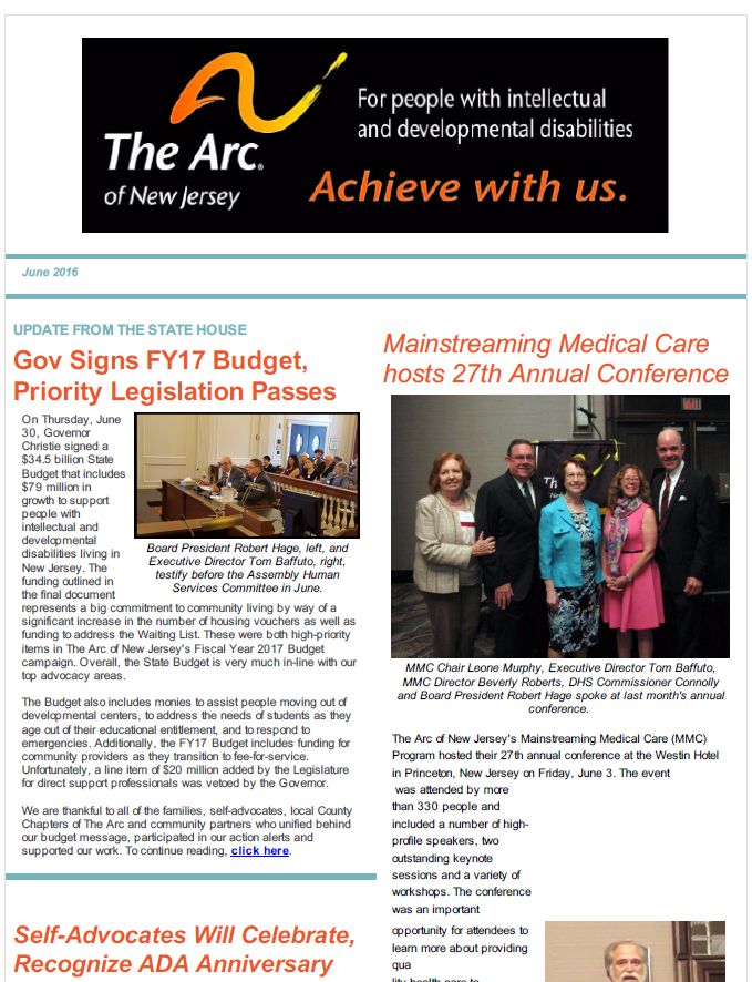 July E-Newsletter