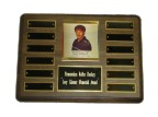 Traditional Walnut Recognition Plaque