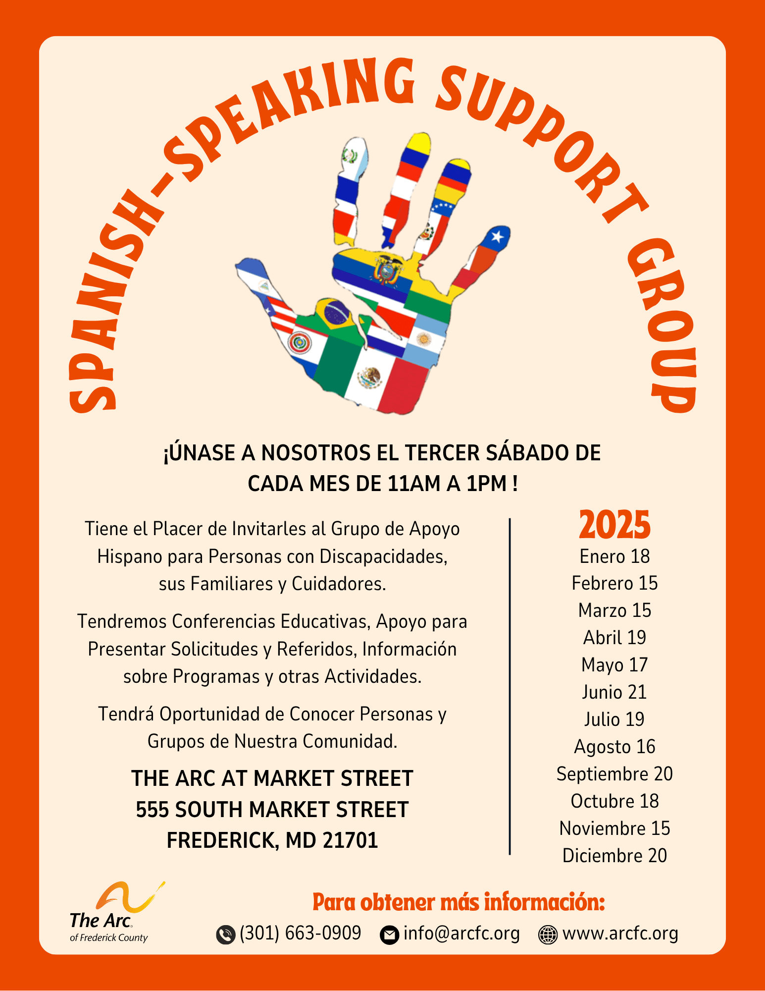 Support Group for Spanish-Speaking Families
