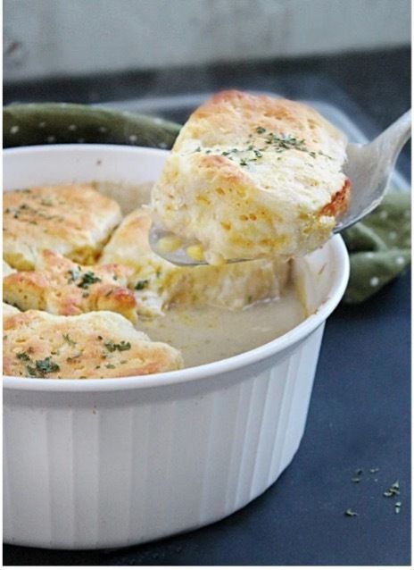 Recipe of the Month- Chicken Pot Pie with Biscuits