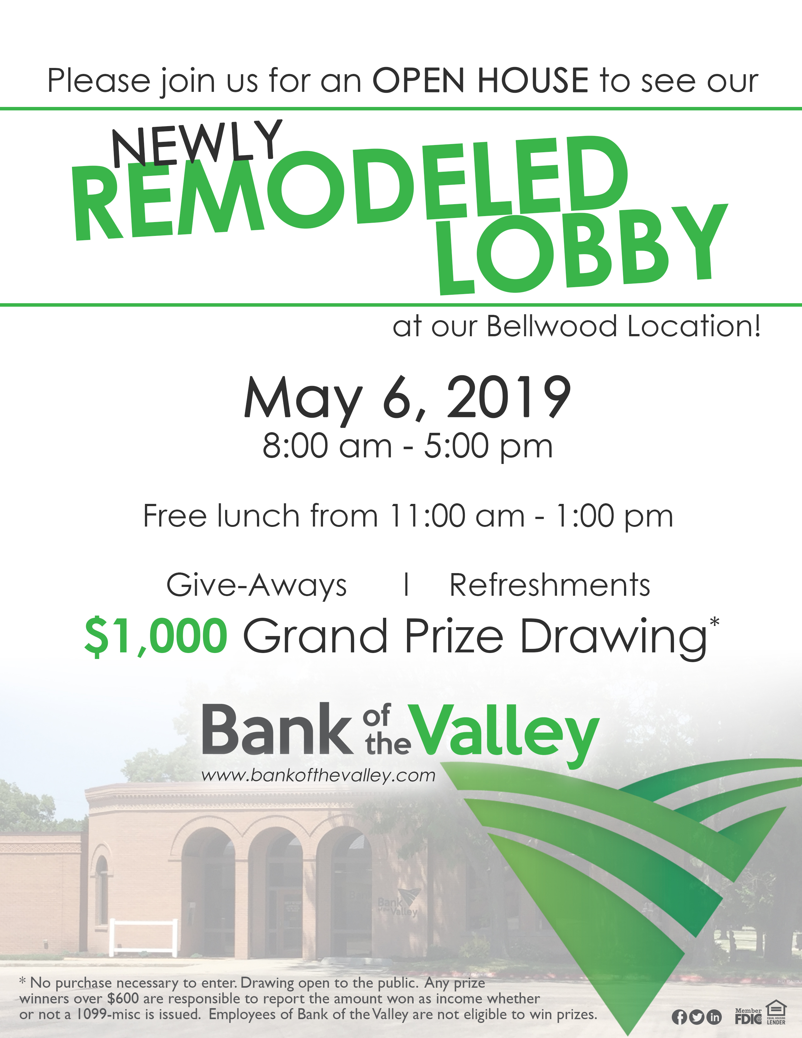 Bank of Valley Open House