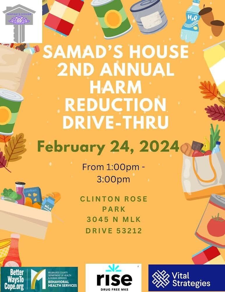 Samads House harm reduction drive through with RISE