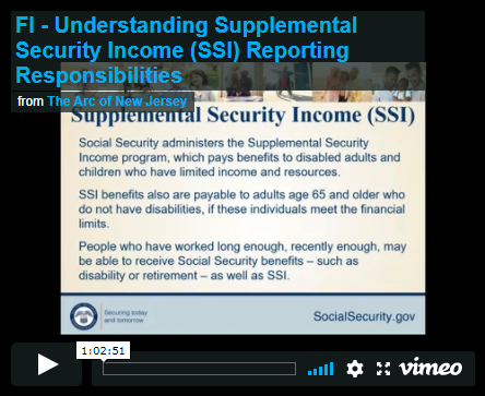Understanding Supplemental Security Income (SSI) Reporting Responsibilities