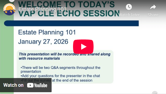 Estate Planning 101 Recording