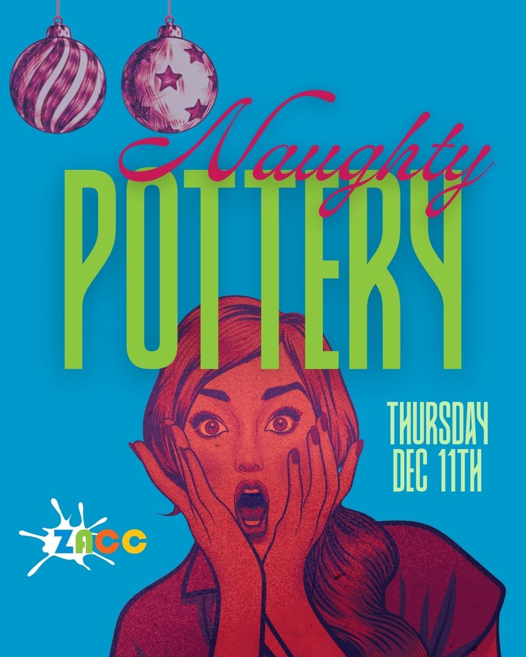 Naughty Pottery Night at the ZACC