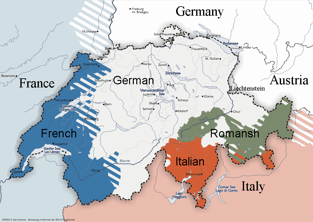 Switzerland's mysterious fourth language