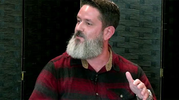 Pictured: Chris Allende speaking at a 2024 Community Conversation. Courtesy photo. 