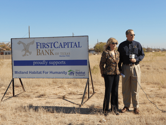 Habitat Leaders Overlooking New Land