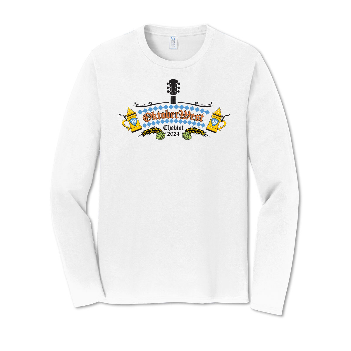 OktoberWest - White - Long Sleeve (Adult)