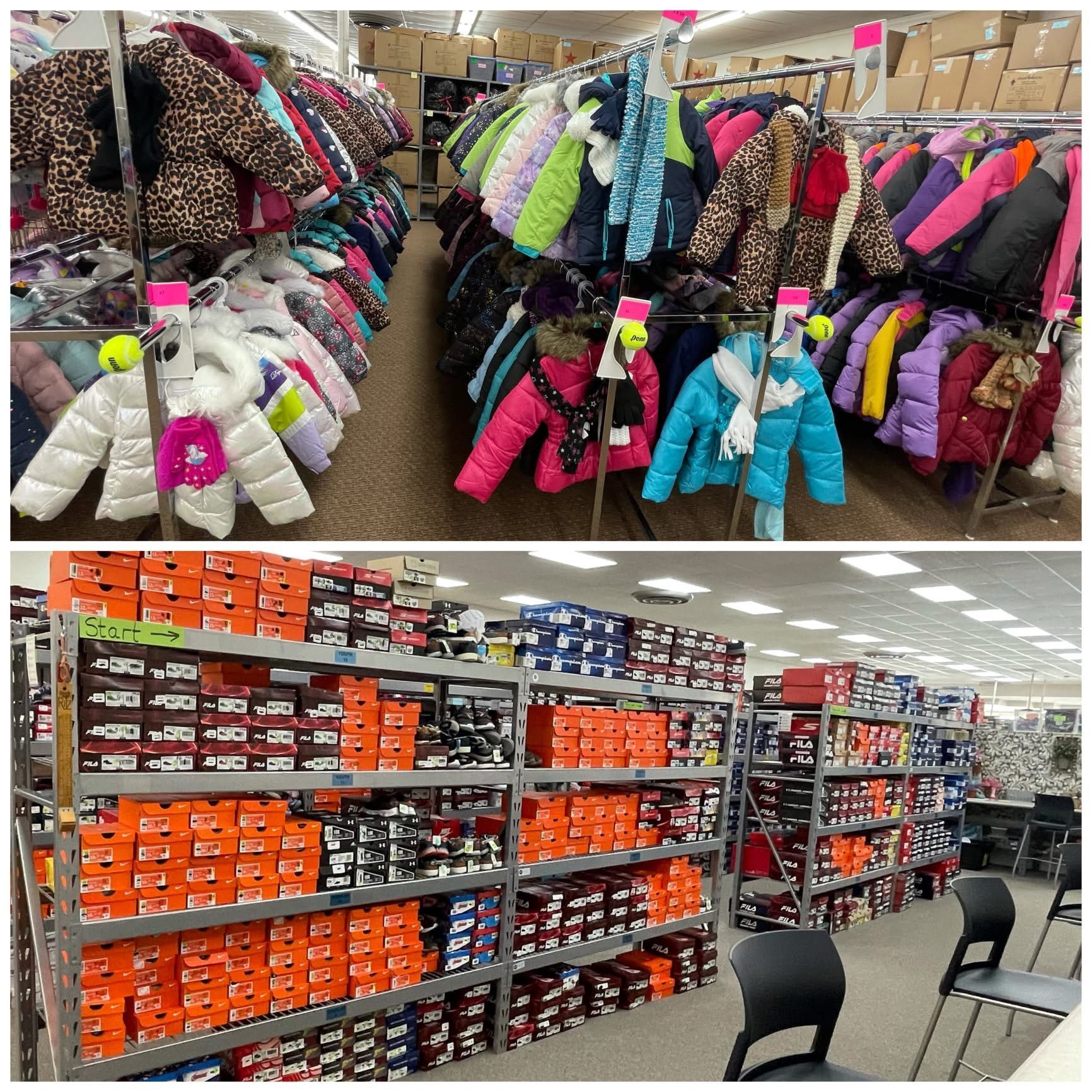 South Bend coats and shoes