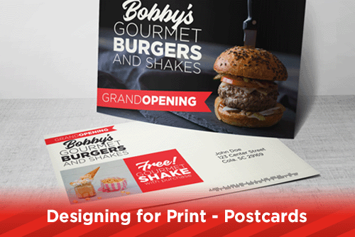 Designing for Print - Postcards