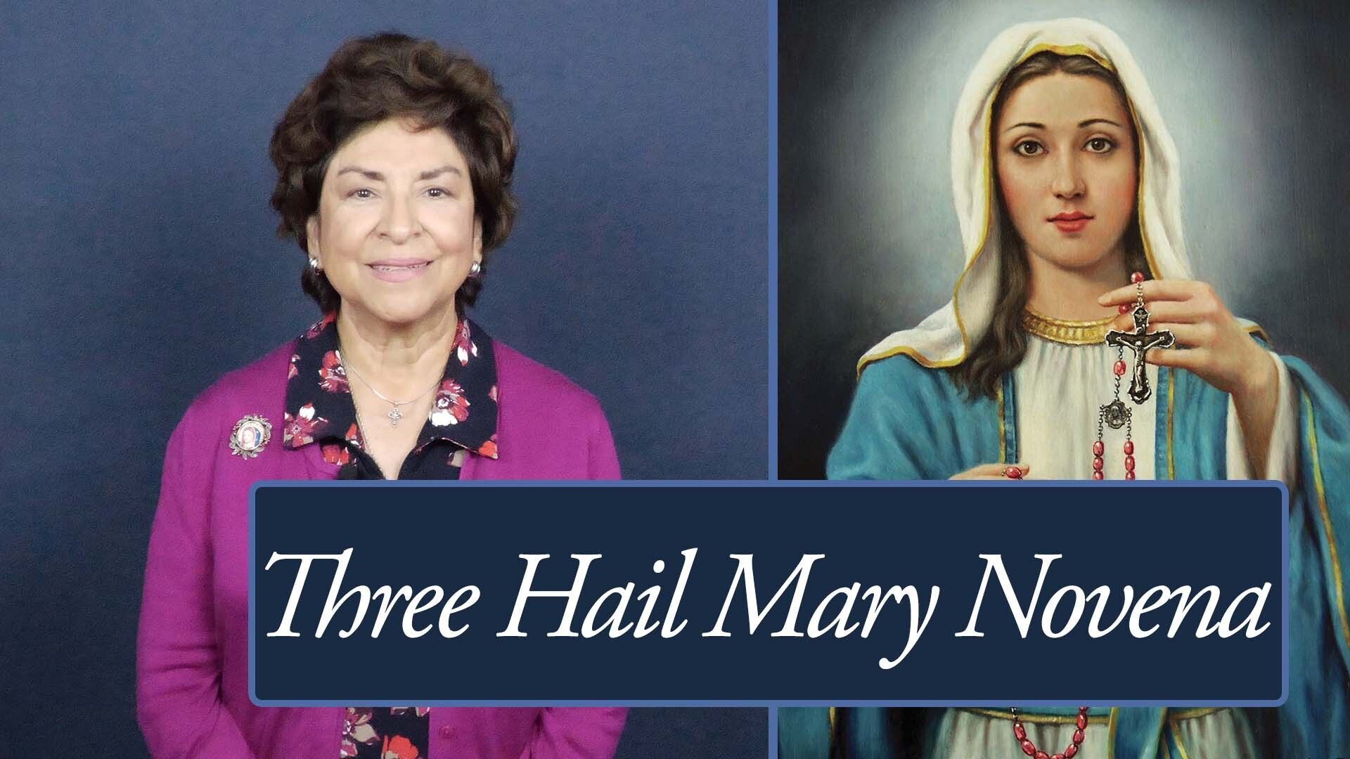 3 Hail Mary Novena | Meet Mary