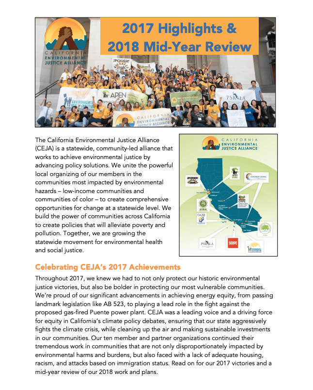 2017 Highlights & 2018 Mid-Year Review