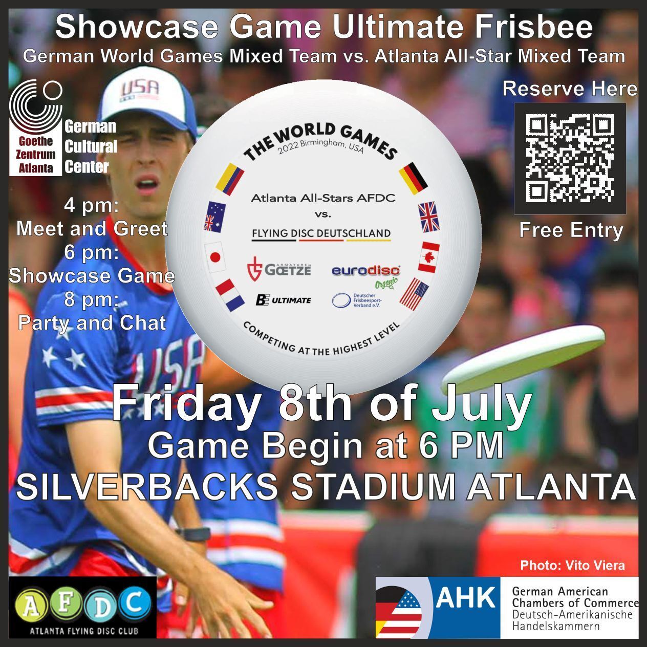 Ultimate Frisbee National Team Germany Showcase Game