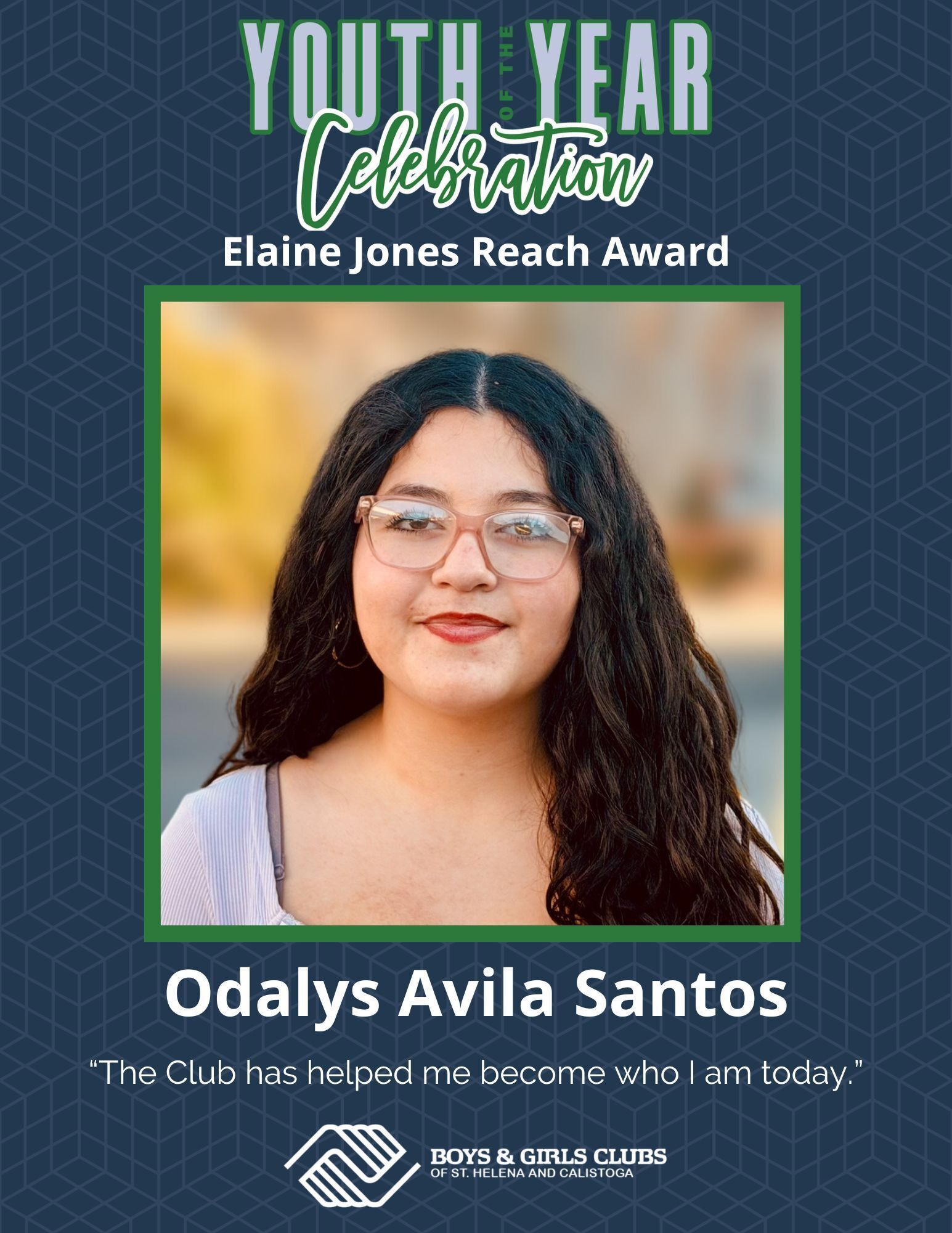 Elaine Jones Reach Award Recipient