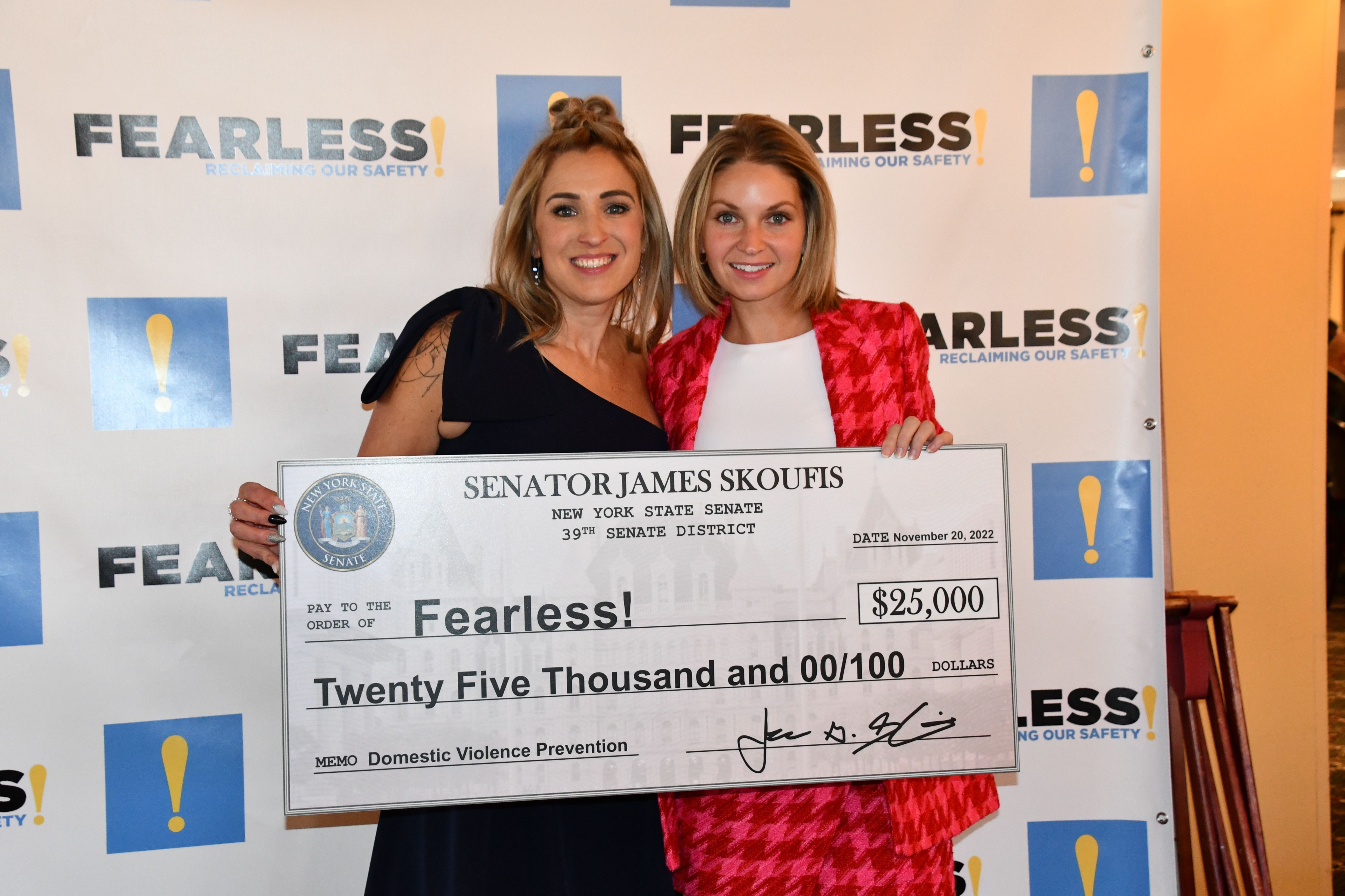 With domestic violence calls increase, Fearless! is granted $25,000 in annual funding to address it