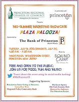 Princeton Chamber Mid-Summer Marketing Showcase 2013 Signage