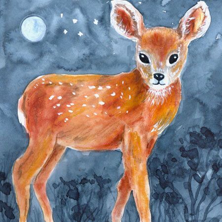 Beginning Watercolor: Painting Baby Animals