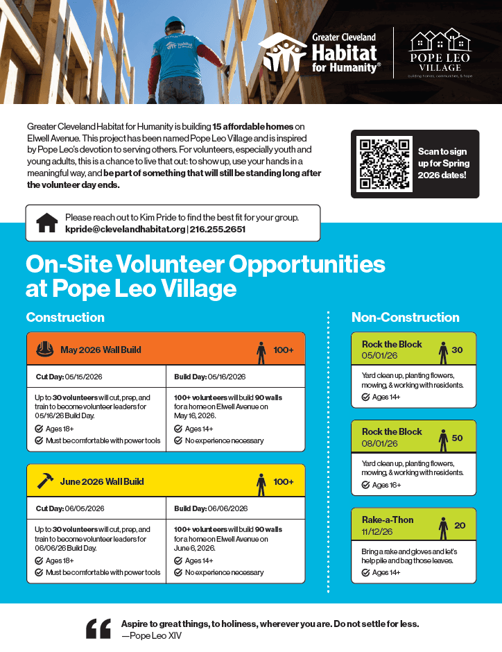 About Our Work + Volunteering