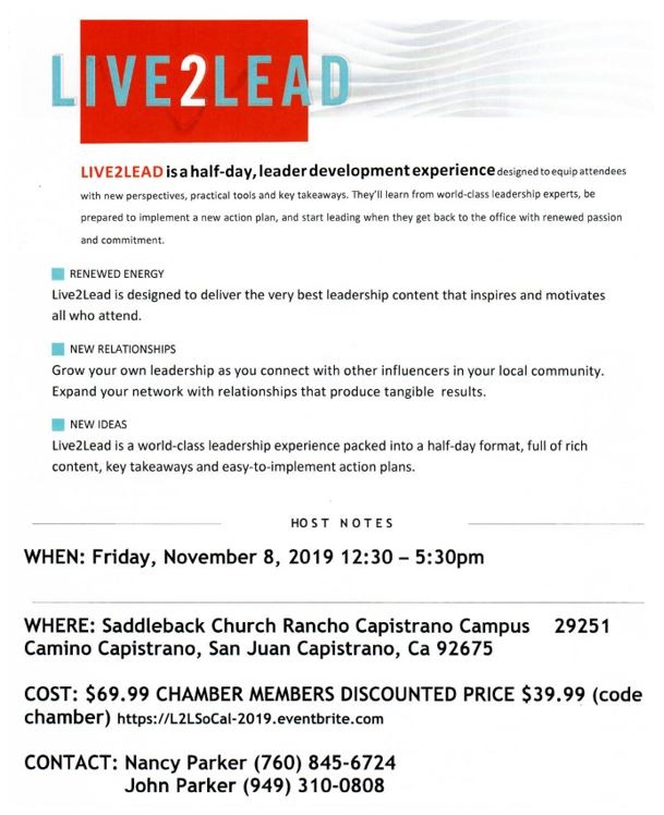 LIVE2LEAD Event