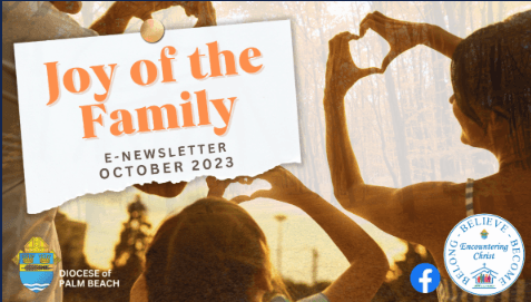 Joy of the Family e-Newsletter - October