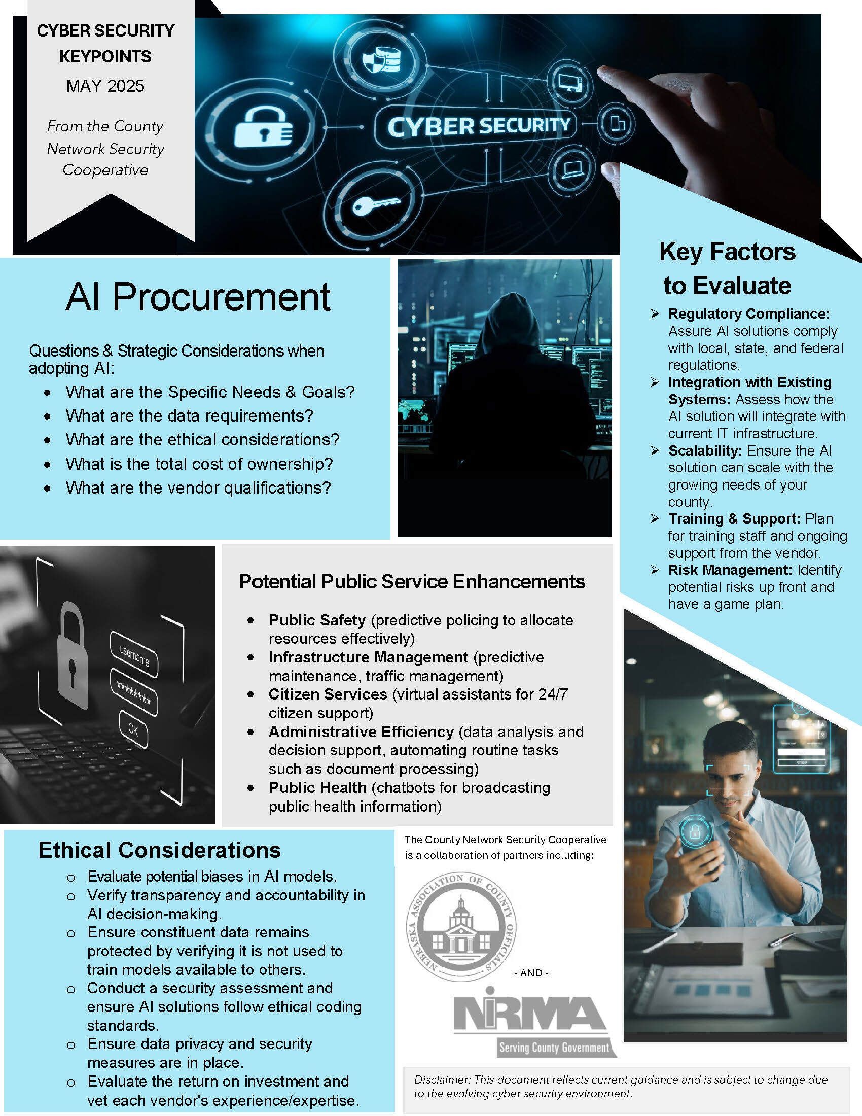 Cyber Security Key Point - AI Procurement