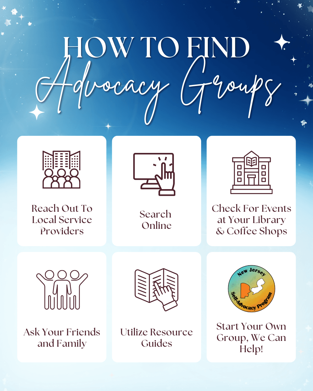 How to Find Advocacy Groups