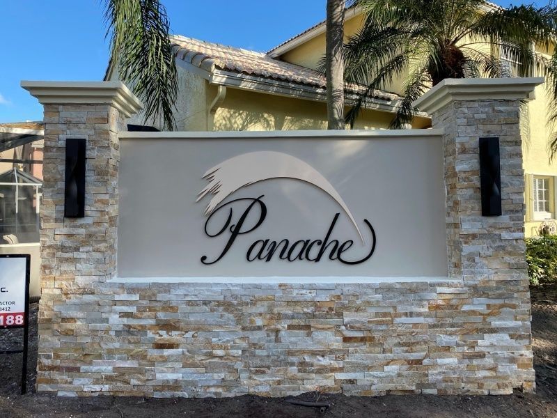 Monument Sign upgrade - Sign Partners in Boca Raton - Florida Sign Company