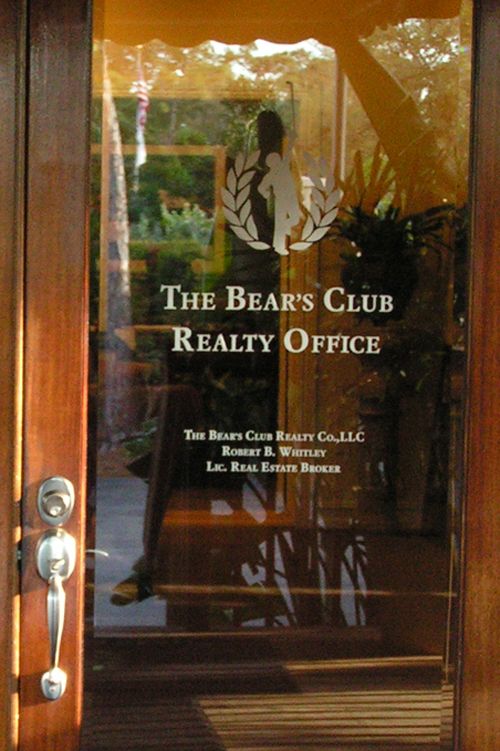 Bear's Club Realty