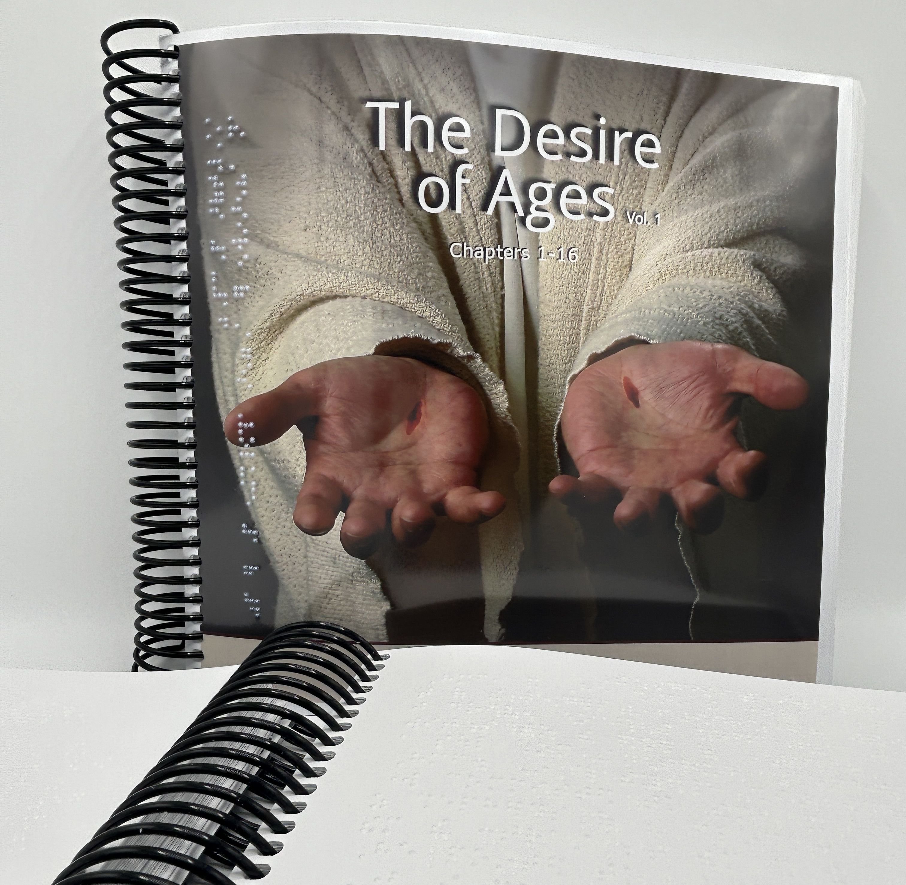 Christian Record Services Offers "The Desire of Ages" in Braille and Large Print