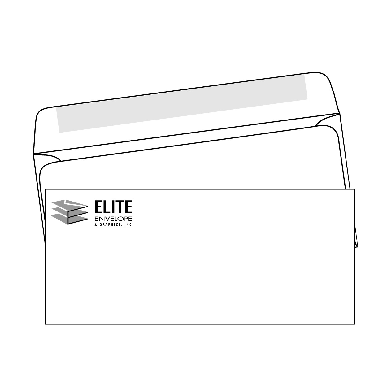 Item AA9 - #9 Regular Envelope - Side Seam