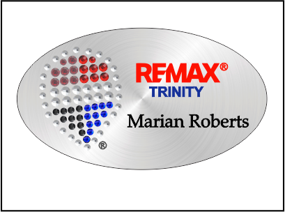 Balloon Oval Bling Name Badge RM