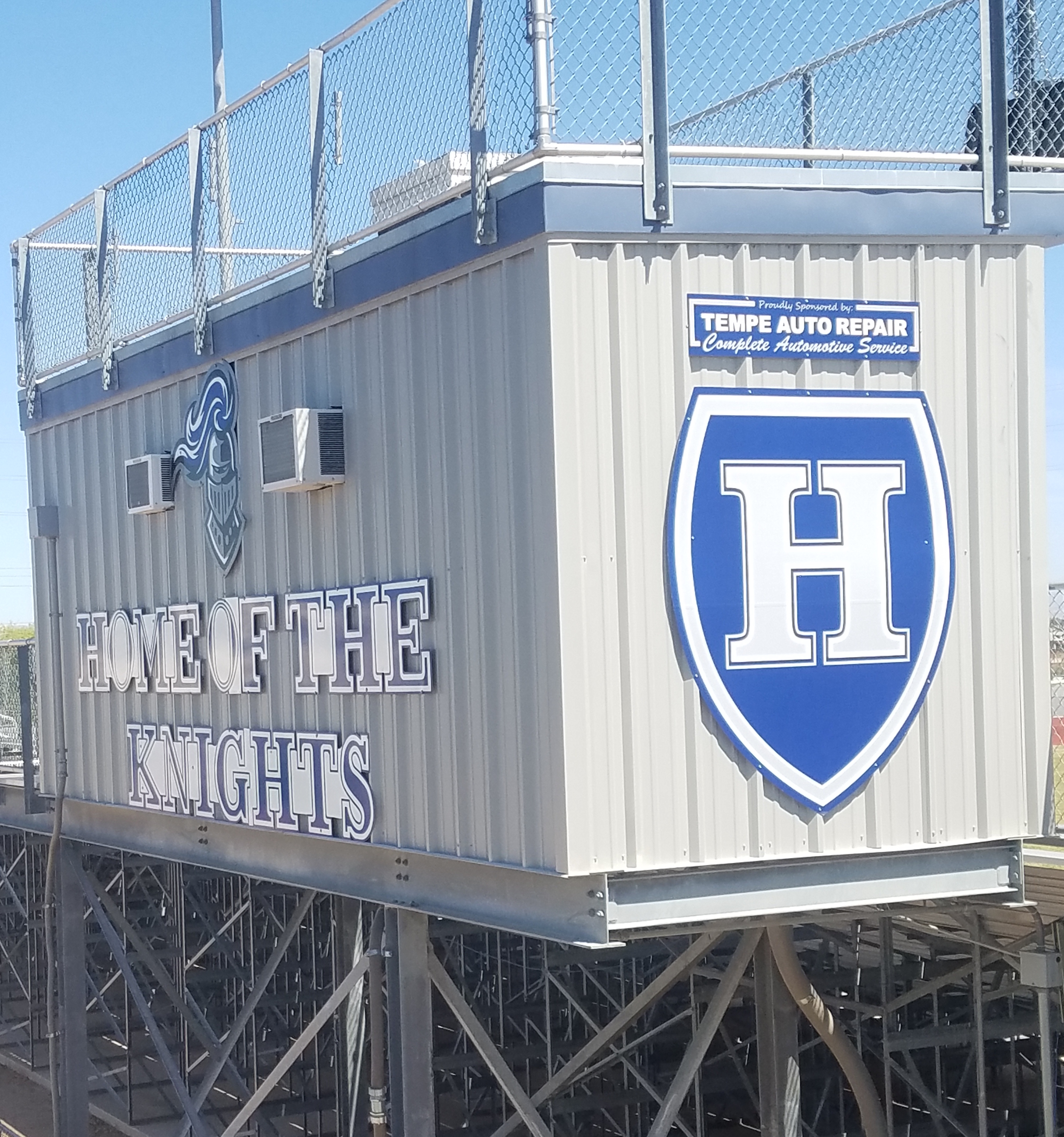 High School Athletic Signs